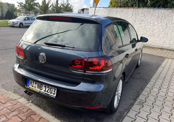 Volkswagen Golf cena 26999 przebieg: 126096, rok produkcji 2009 z Orzysz małe 352